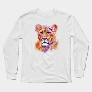 Lioness Head Long Sleeve T-Shirt